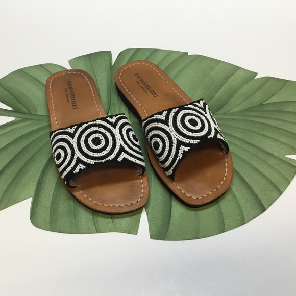 Shoes - Great Beaded Sandals.  Enchanted Feet.